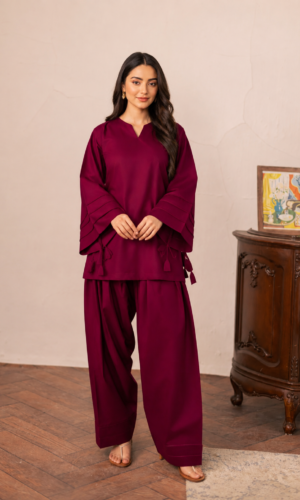 Crimson Grace 2PC, a sophisticated 2-piece outfit designed for women who appreciate effortless style and timeless fashion.